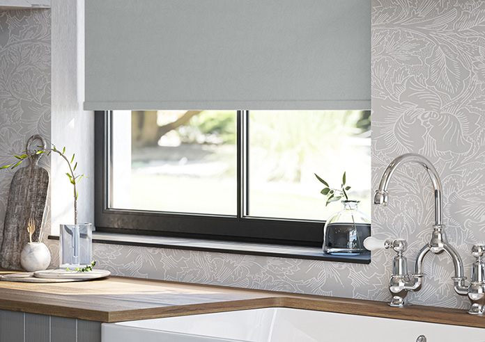 Splash (Blackout), Grey - Roller Blind - Image 5